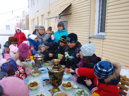 Проводы зимы в «Росинке»